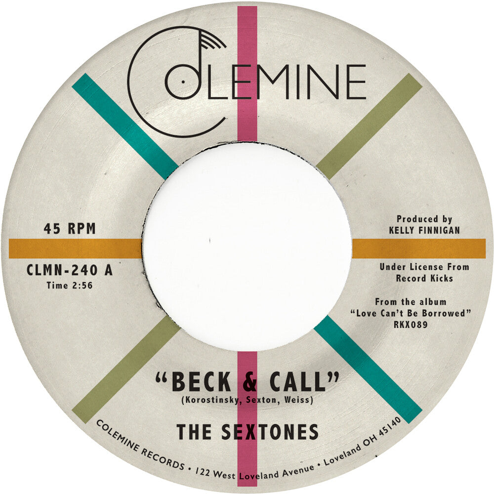 the album cover for Sextones - Beck & Call / Daydreaming