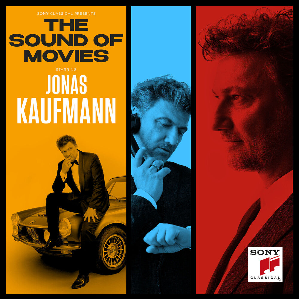 the album cover for Jonas Kaufmann - Sound Of Movies