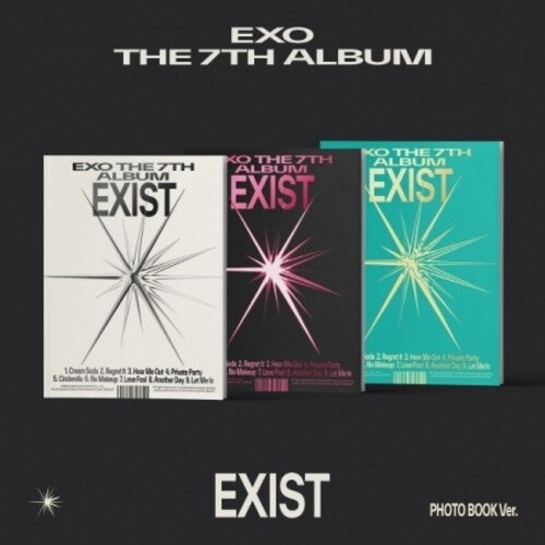 EXO - Exist (Photobook Version - Random Cover - incl. 112pg Photobook + more items) Music CD