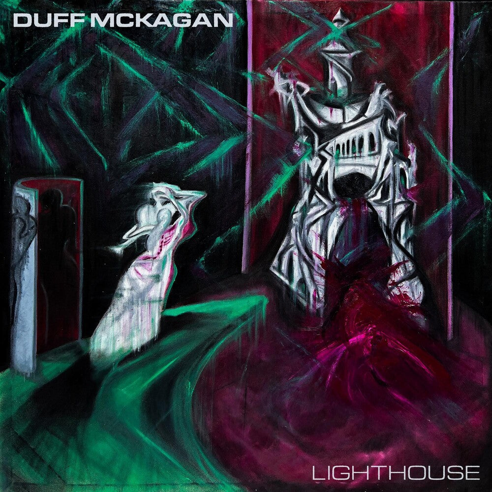 Duff Mckagan - Lighthouse [Deluxe Opaque Silver & Black Marble LP] Vinyl Record