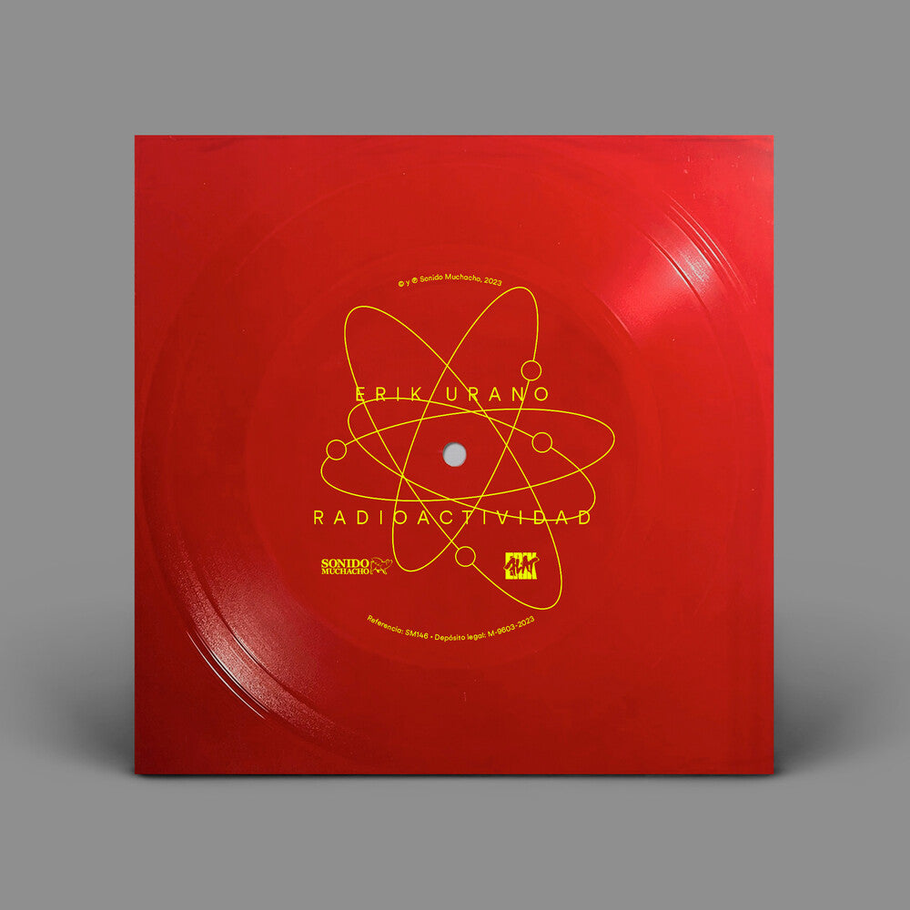 Erik Urano - Radioactividad [Colored Vinyl] (Red) (Spa) Vinyl Record