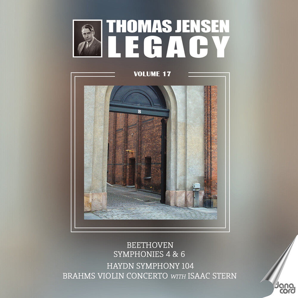 the album cover for Beethoven / Brahms / Haydn - Thomas Jensen Legacy Vol. 17