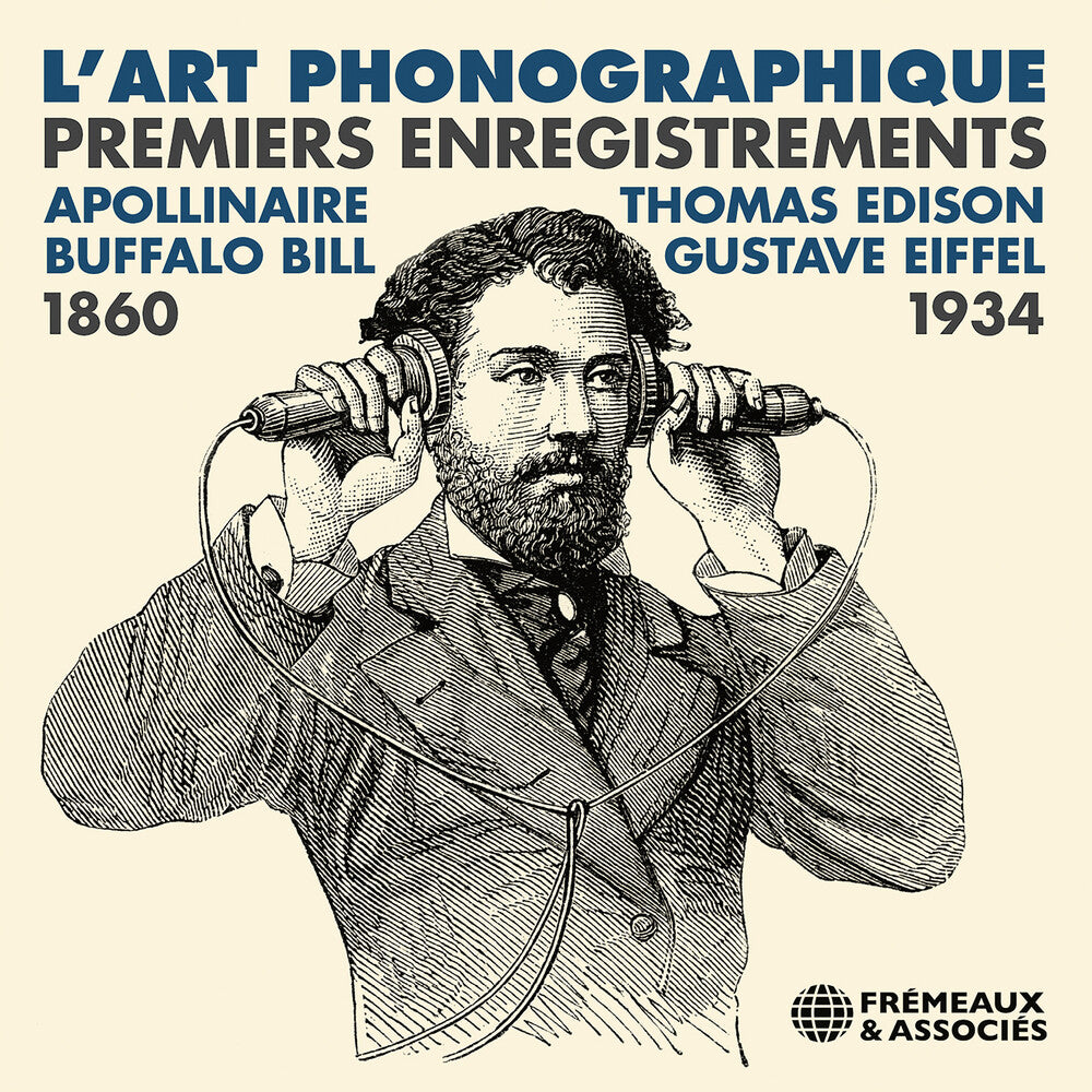 the album cover for Guillaume Apollinaire  / Caruso,Enrico - Lart Phonographique Premiers Enregistrements