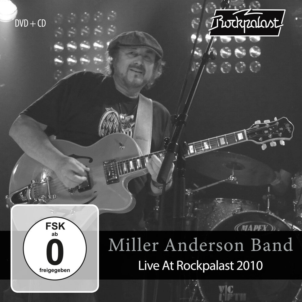 the album cover for Mike Anderson - Live At Rockpalast 2010 (W/Dvd)