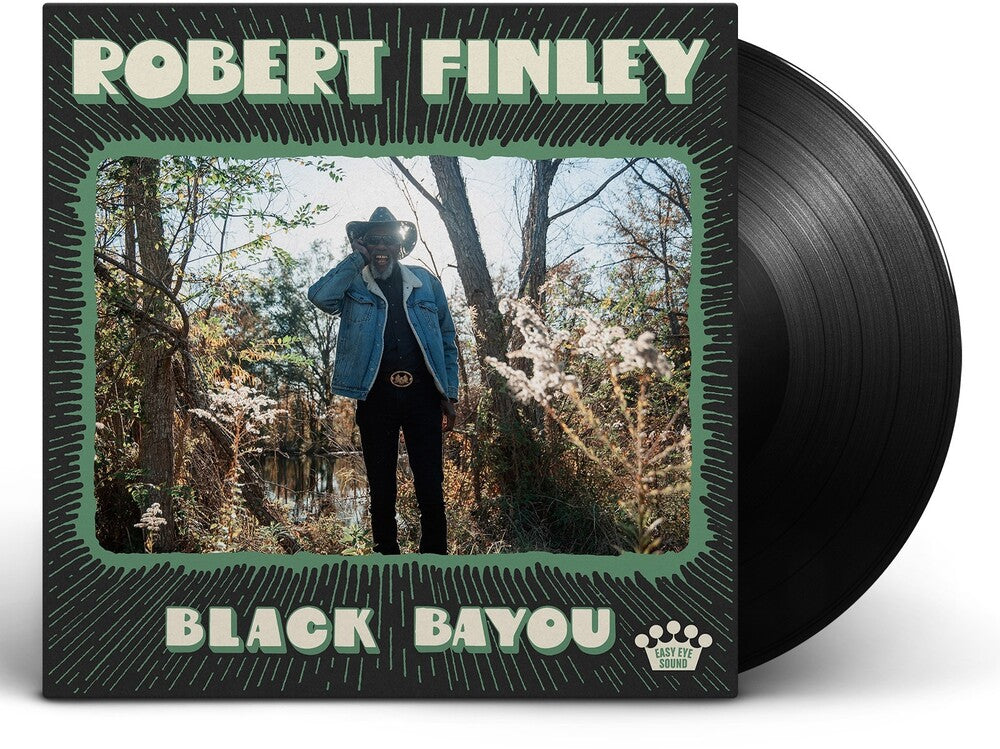 the album cover for Robert Finley - Black Bayou [LP]