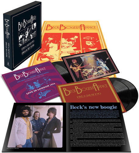 Beck Bogert & Appice - Live 1973 & 1974 [Box Set] Vinyl Record