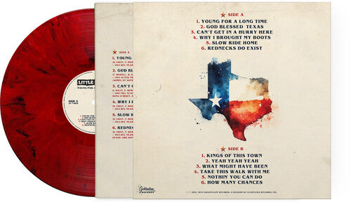 Little Texas - Young For A Long Time - Red Marble Vinyl Record