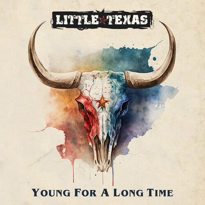 Little Texas - Young For A Long Time - Red Marble Vinyl Record