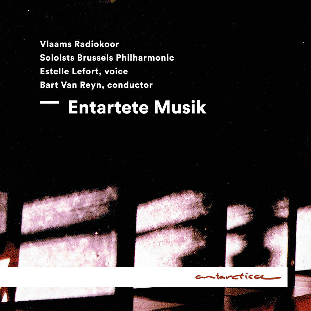 the album cover for Eisler / Radiokoor / Brussels Philharmonic Soloist - Entartete Musik