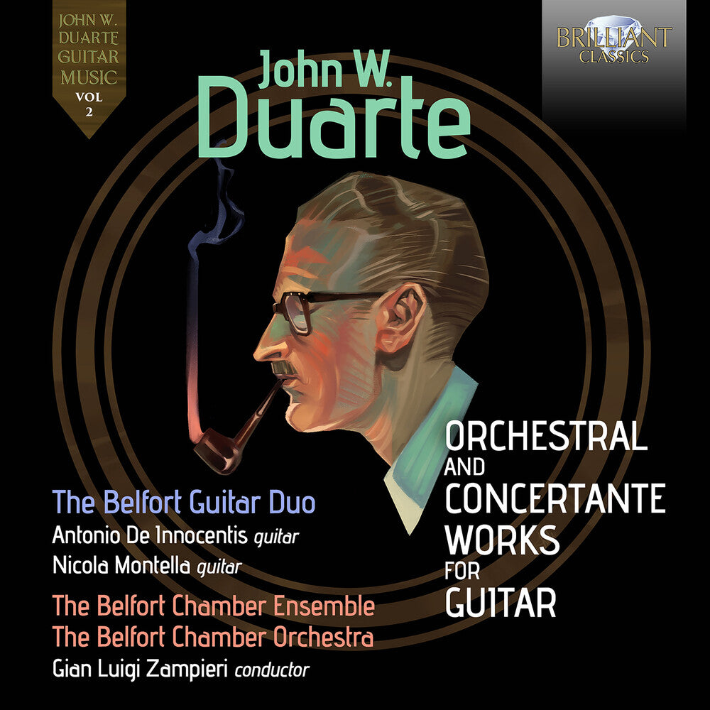 the album cover for Duarte / Innocentis / Montella - Orchestral & Concertante Works For Guitar