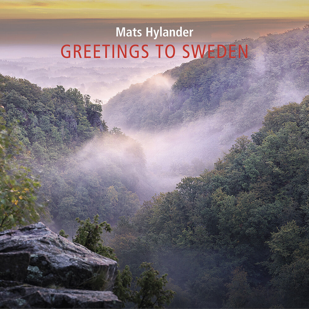 the album cover for Mats Hylander - Greetings To Sweden