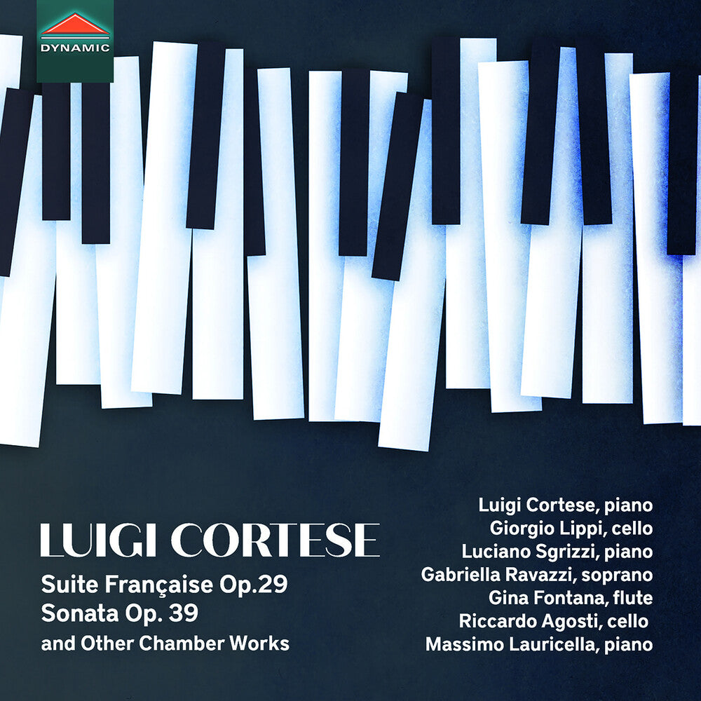 the album cover for Cortese / Lippi / Sgrizzi - Suite Francaise Op. 29 Sonata Op. 39 & Other