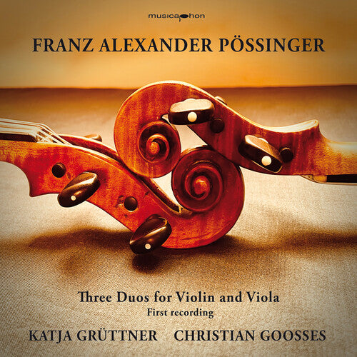 Possinger / Gruttner / Goosses - Three Duos For Violin & Viola - Music CD