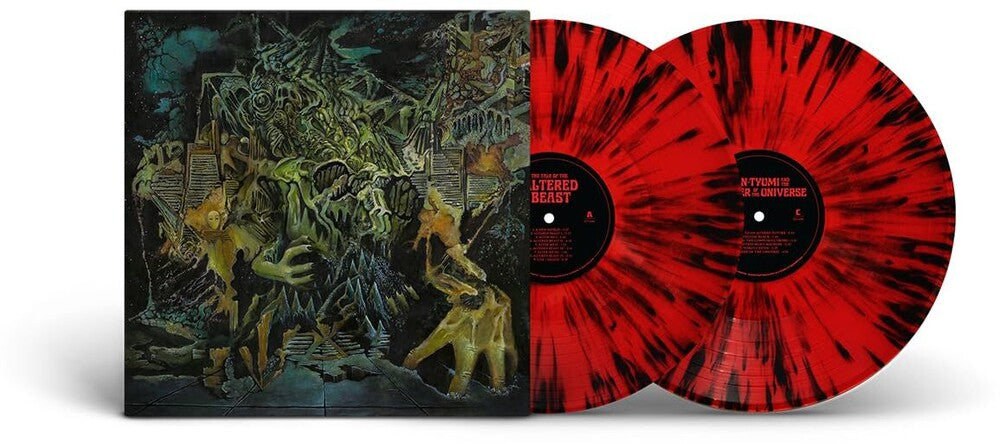 King Gizzard & The Lizard Wizard - Murder Of The Universe: Cosmic Carnage Edition [Translucent Red w/Heavy Black Splatter & Side D Etching 2LP] Vinyl Record