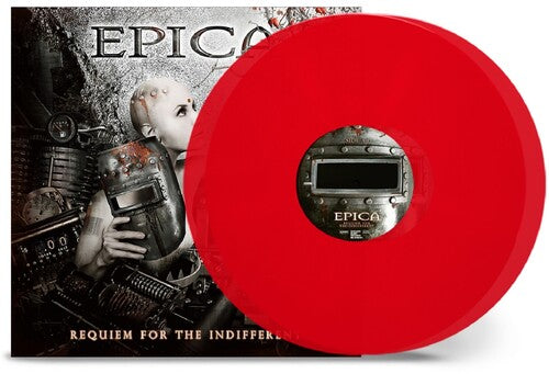 Epica - Requiem For The Indifferent - Transparent Red Vinyl Record