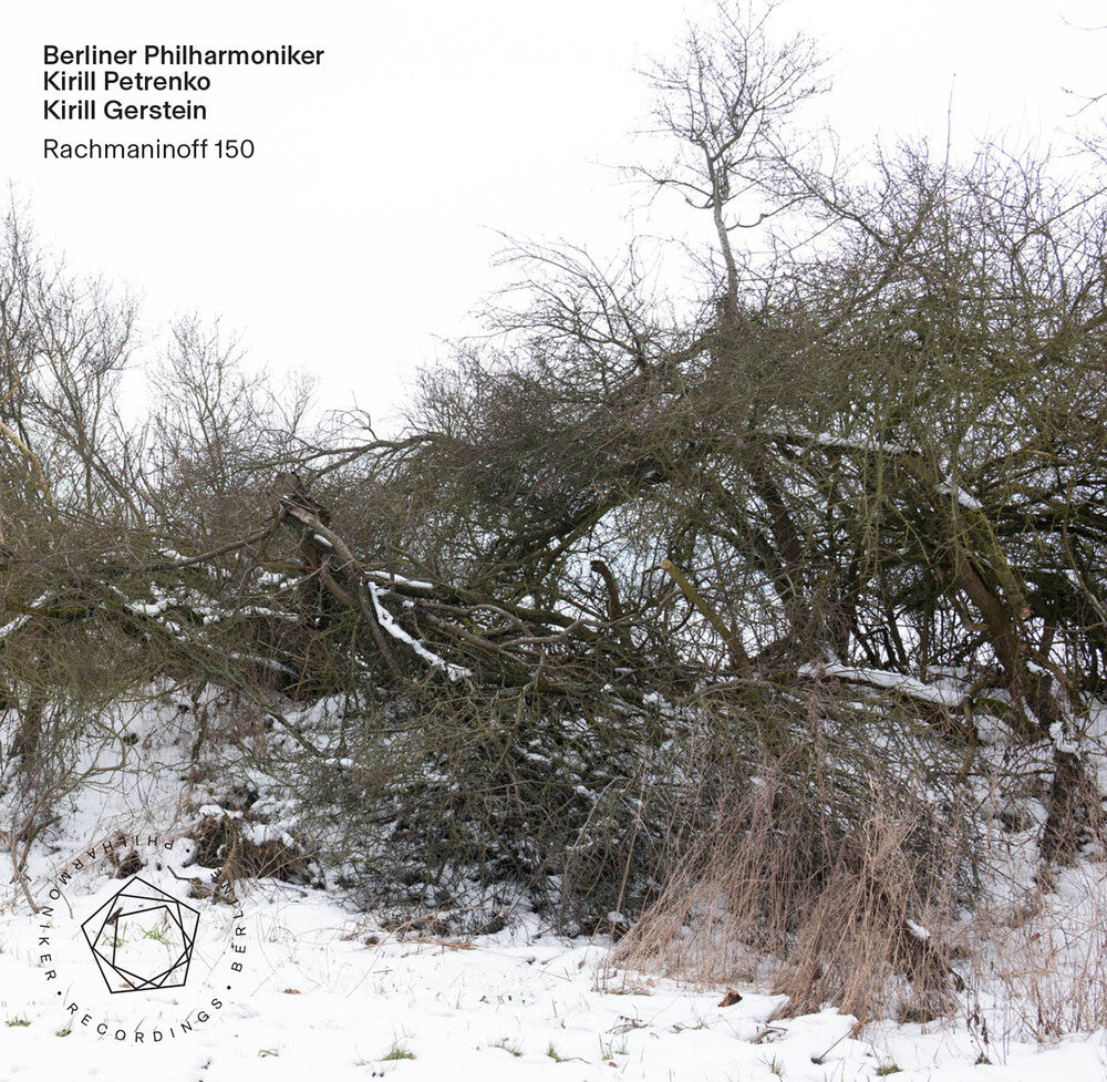 the album cover for Rachmaninoff / Gerstein / Berliner Philharmoniker - Rachmaninoff 150 (Hybr)