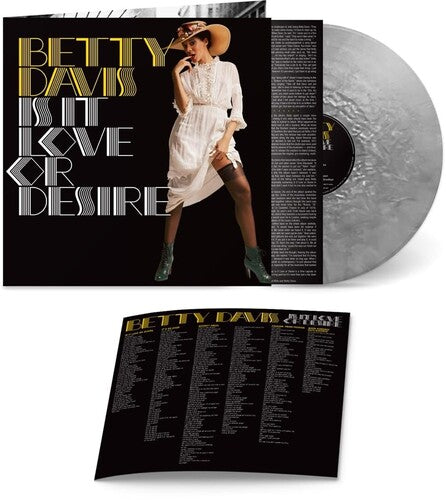 Betty Davis - Is It Love Or Desire - Silver Vinyl Record
