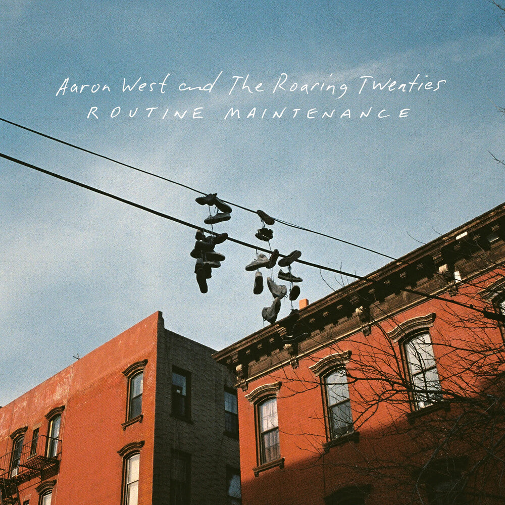 Aaron West  & The Roaring Twenties - Routine Maintenance (Blue) [Colored Vinyl] (Org) [Reissue] Vinyl Record