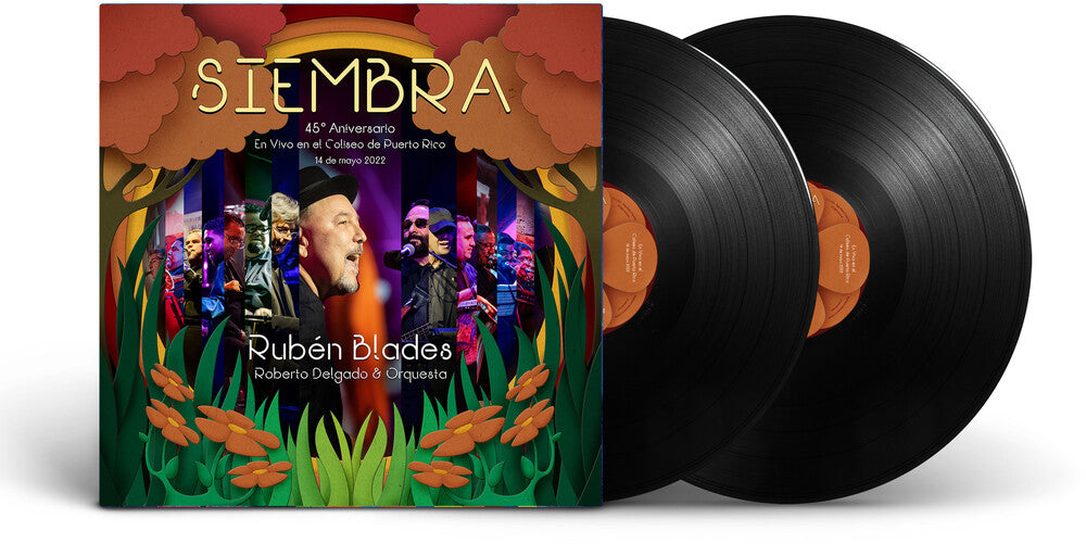 Ruben Blades  / Delgado,Roberto & Orquesta - Siembra: 45 Aniversario - En Vivo En El (Gate) [LP] Vinyl Record