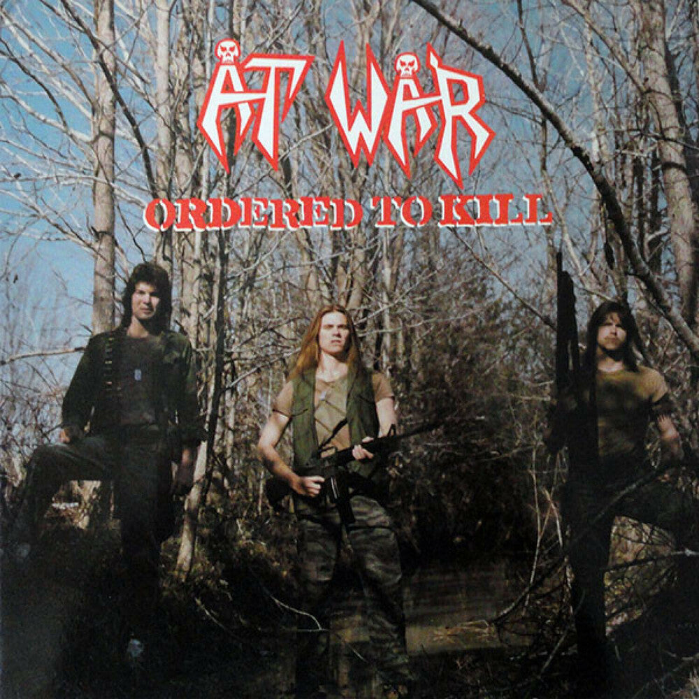 the album cover for At War - Ordered To Kill