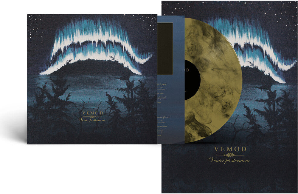Vemod - Venter Pa Stormene - Gold/Black Marbled (Blk) [LP] Vinyl Record