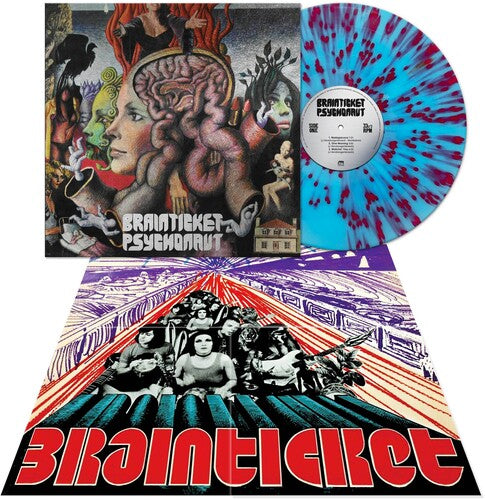 Brainticket - Psychonaut [Blue/red Splatter] Vinyl Record