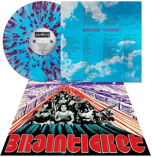 Brainticket - Psychonaut [Blue/red Splatter] Vinyl Record