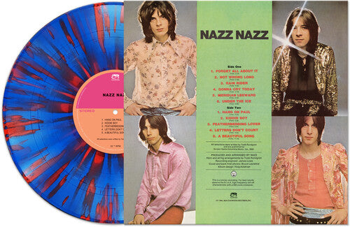 The Nazz - Nazz - Blue/red Splatter Vinyl Record