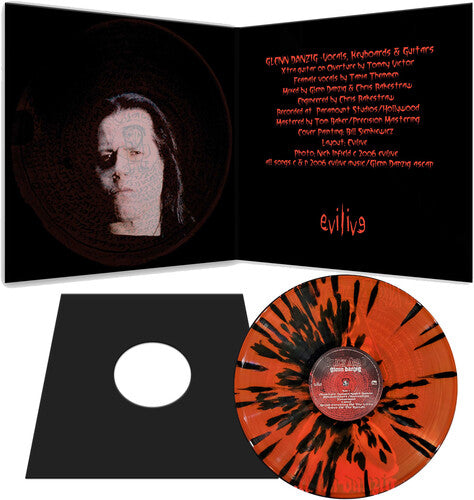Glenn Danzig - Black Aria 2 [Black/Orange Splatter] Vinyl Record
