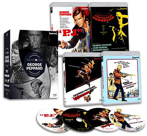 Film Focus: George Peppard (1968-1974) - Film Focus: George Peppard (1968-1974) - Blu-ray