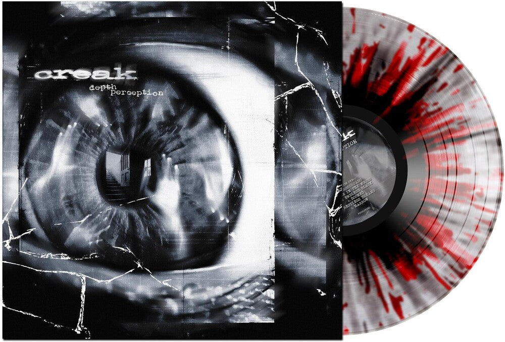 Creak - Depth Perception (Blk) [Colored Vinyl] (Red) (Spla) Vinyl Record