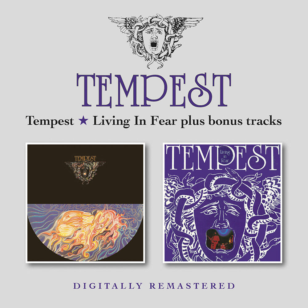 Tempest / Living In Fear + Bonus Tracks (Uk) Music CD