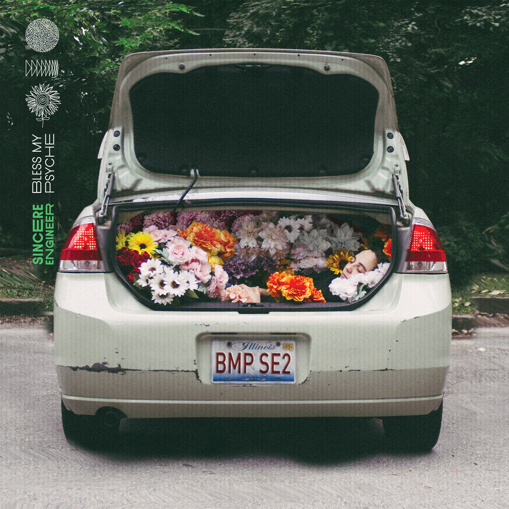 the album cover for Sincere Engineer - Bless My Psyche