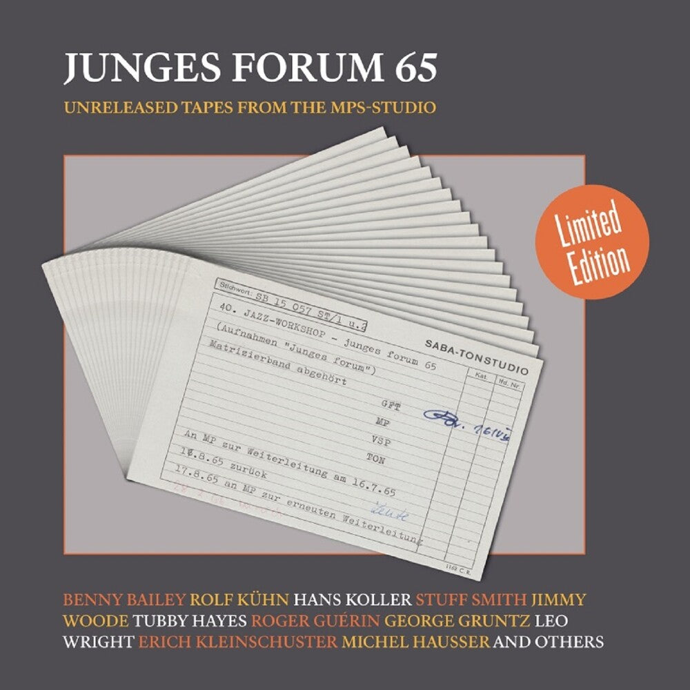 Junges Forum 65: Unreleased Tracks From / Various [LP] Vinyl Record