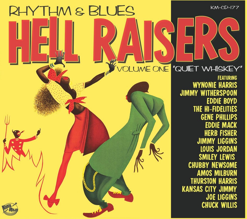 the album cover for R&B Hell Raisers 1 / Various - R&b Hell Raisers 1 (Various Artists)