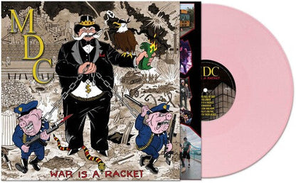 MDC - War Is A Racket [Pink] Vinyl Record