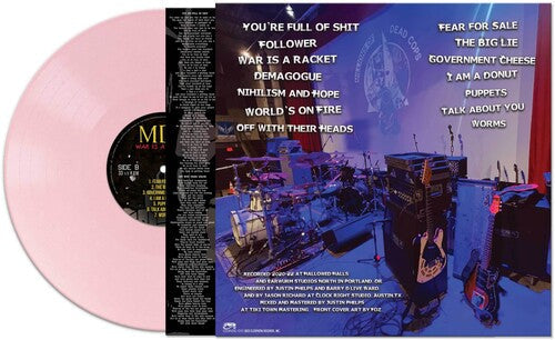 MDC - War Is A Racket [Pink] Vinyl Record