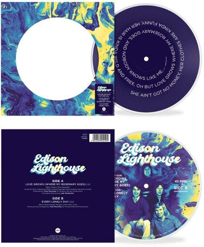Edison Lighthouse - Love Grows (Where My Rosemary Goes) - Picture Disc 7-Inch Vinyl Vinyl Record