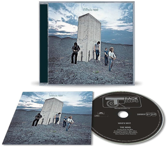 the album cover for The Who - Who's Next: Remastered
