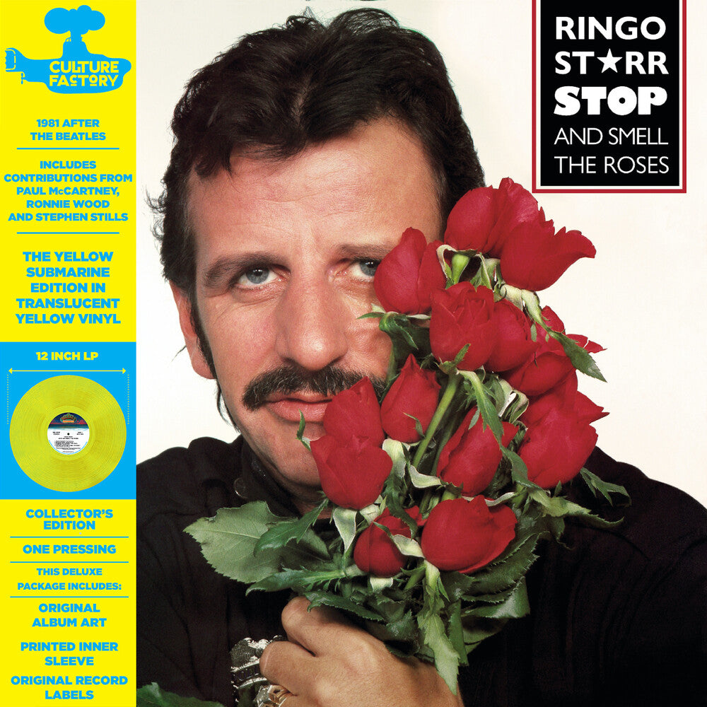Ringo Starr - Stop & Smell The Roses: Yellow Submarine Edition [LP] Vinyl Record