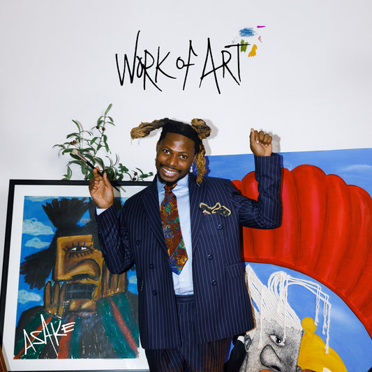 the album cover for Asake - Work Of Art [Digipak]