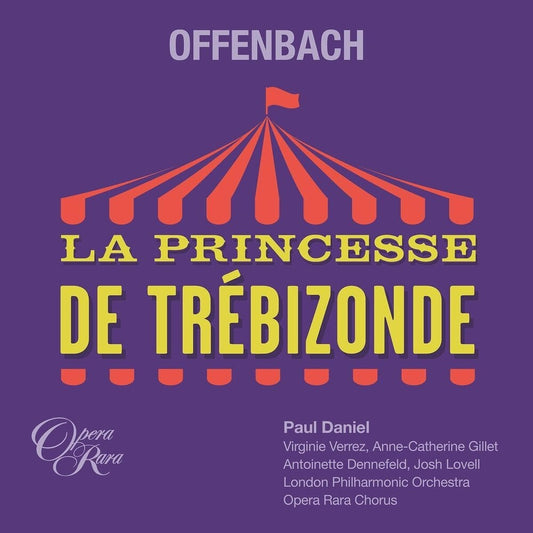 the album cover for Anne Gillet -Catherine - Offenbach: La Princesse De Trebizonde