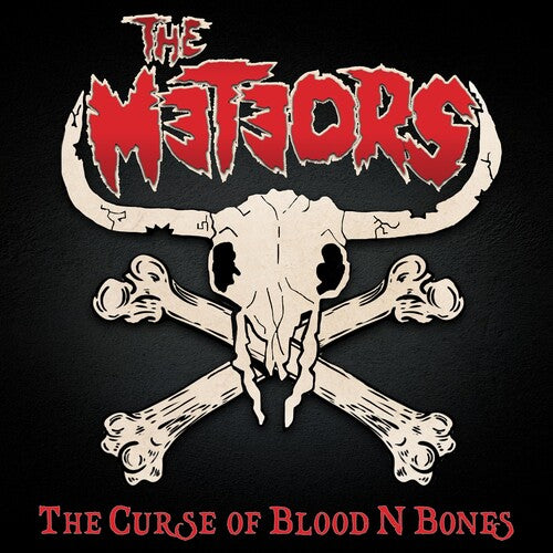 The Meteors - The Cust Of Blood N' Bones [Red/White Haze] Vinyl Record