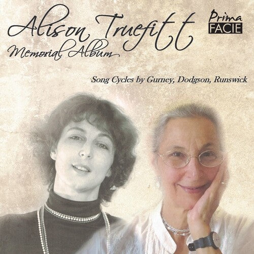 Truefitt,alison - Memorial Album: Songs By Gurney Dodgson & Runswick - Music CD