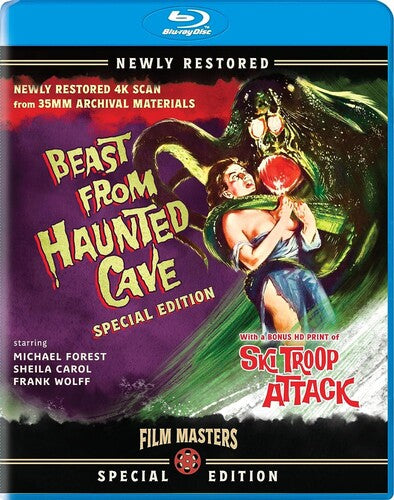 Beast From Haunted Cave (1959) / Ski Troop Attack - Beast From Haunted Cave (1959) / Ski Troop Attack - Blu-ray