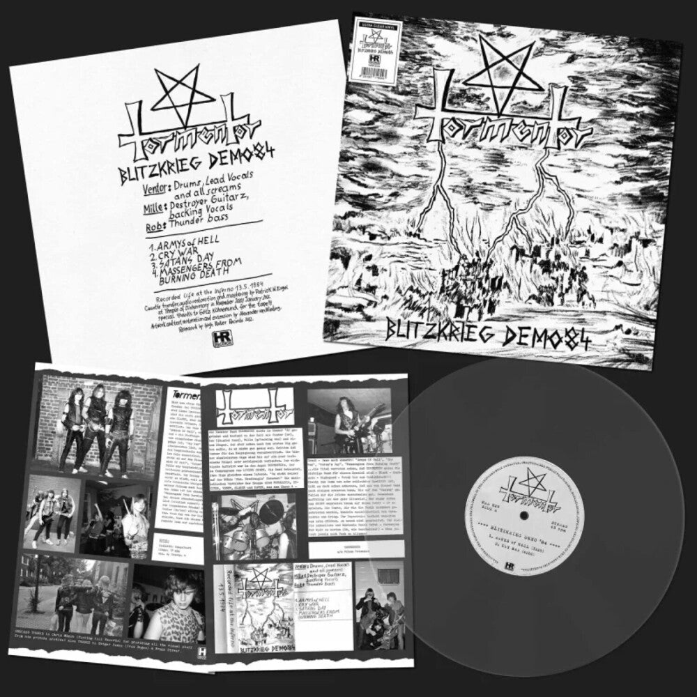 Tormentor - Blitzkrieg Demo '84 - Trans Ultra Clear [Clear Vinyl] Vinyl Record