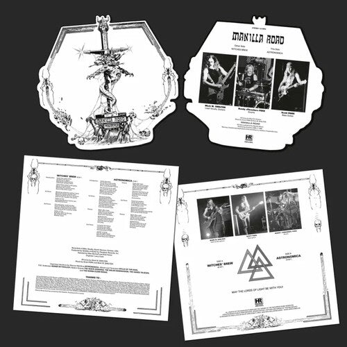 Manilla Road - Witches Brew / Astronomica - Shape Vinyl Record