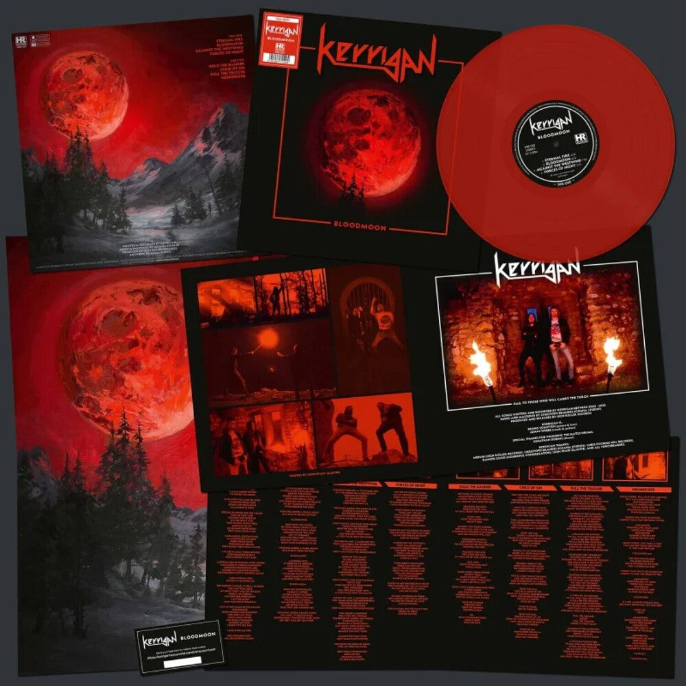 Bloodmoon - Red [Colored Vinyl] (Red) Vinyl Record