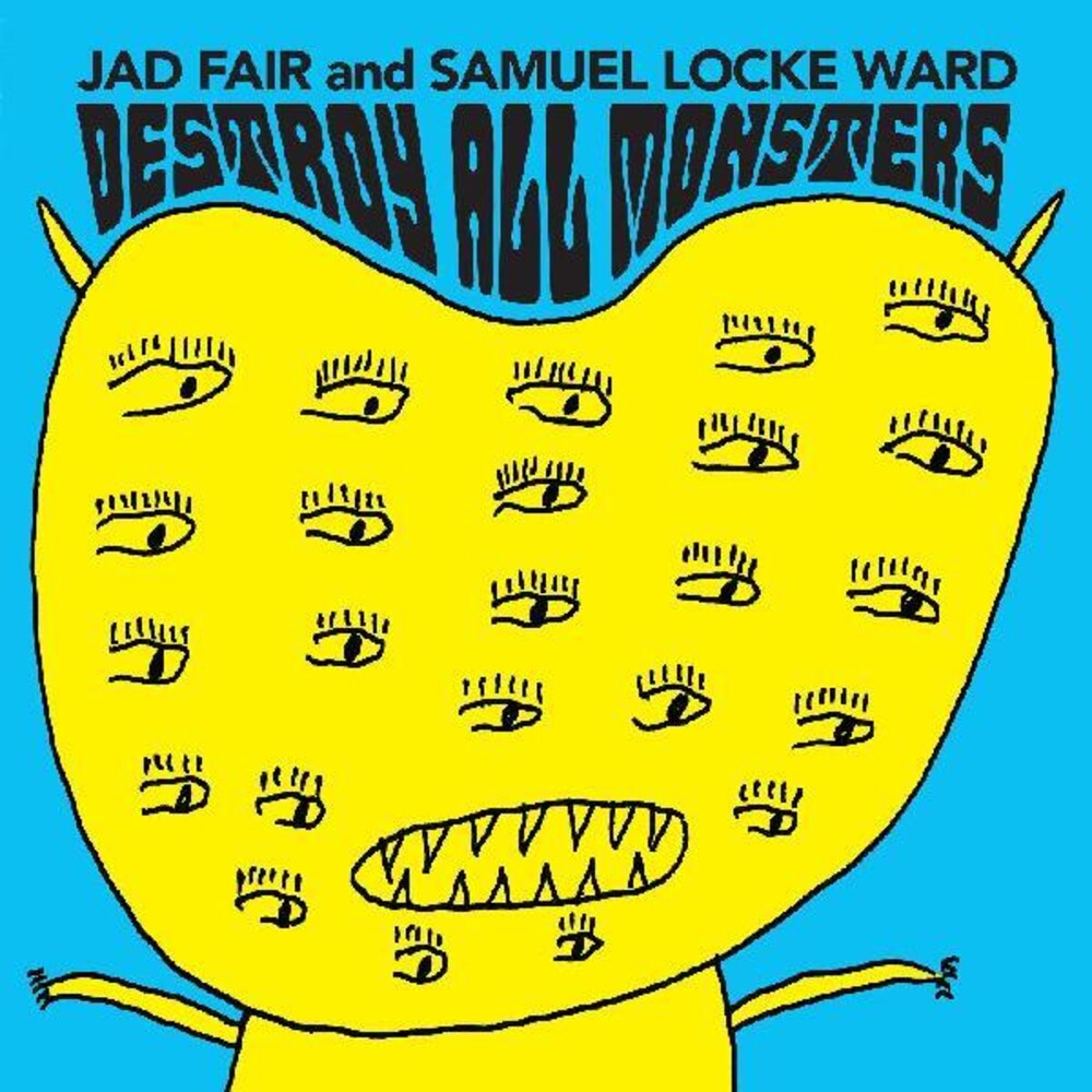 Jad Fair  / Ward,Samuel,Locke - Destroy All Monsters [Clear Vinyl] (Org) Vinyl Record