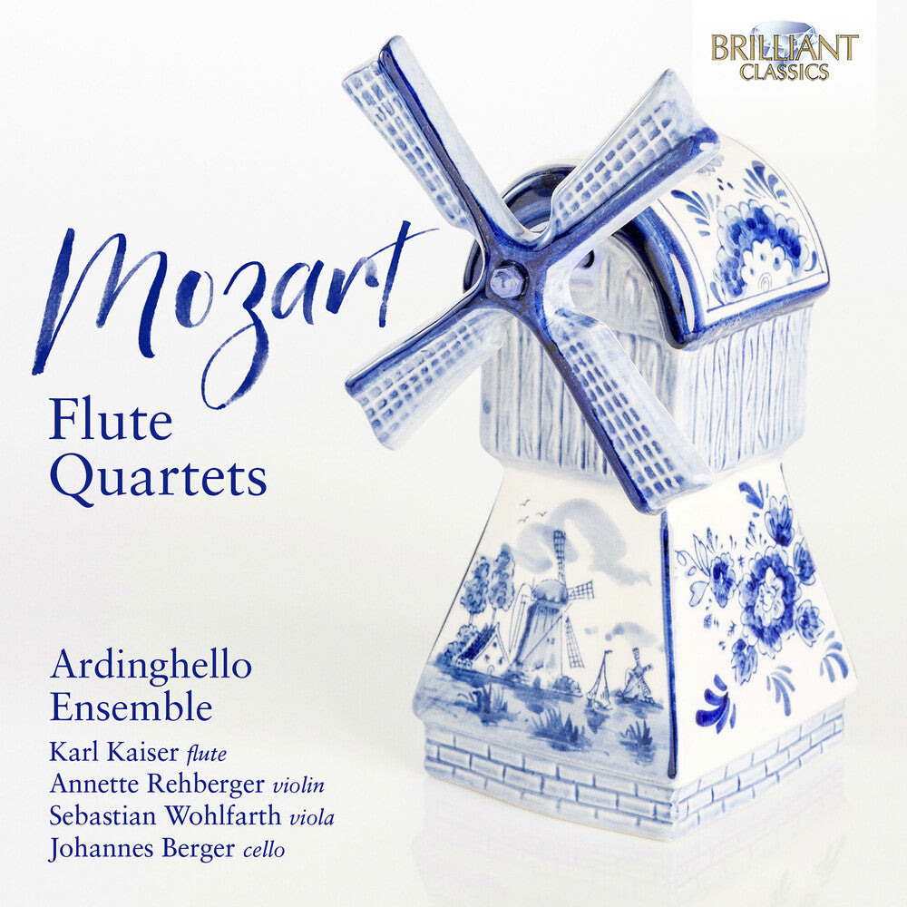 the album cover for Mozart / Kaiser / Rehberger - Flute Quartets